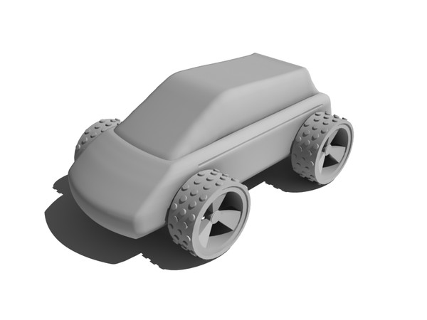 max toy car - Blue wooden toy car... by gile.073
